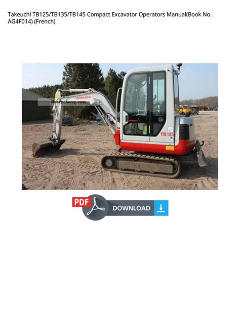 tb145 mini excavator specs|tb145 manual.